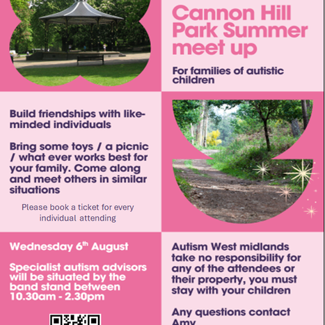 Autism WM Summer Meet Ups